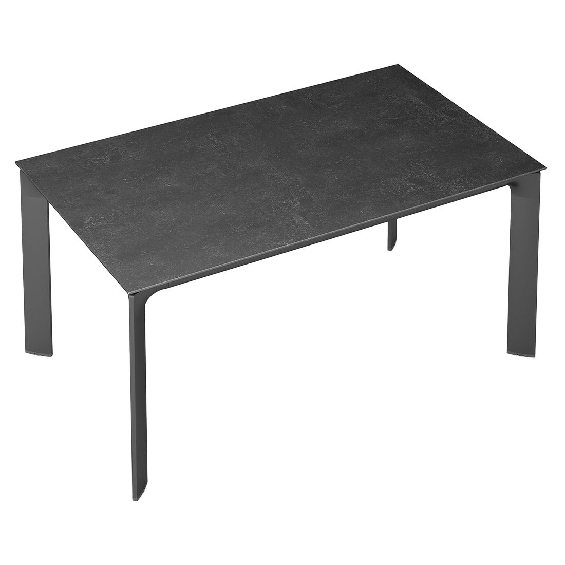 Kettler Diamond Gartentisch 160x95cm Aluminium/Keramik-Glas-Quarz
