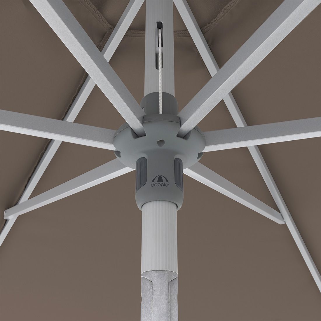 Doppler ACT Auto-Tilt Stockschirm Ø305cm mit Kurbel