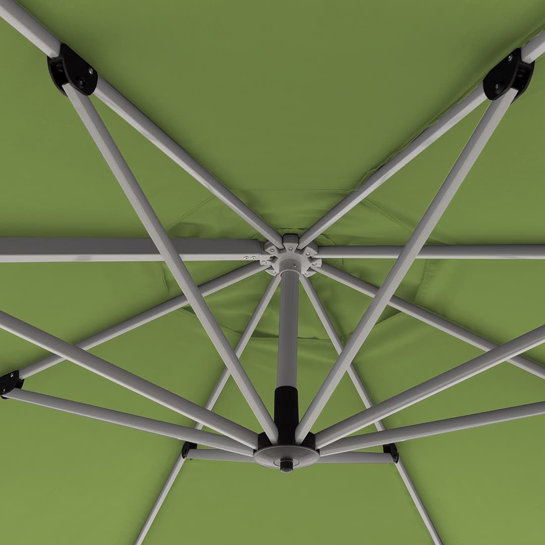 Doppler Active Ampelschirm Ø370cm Alu/graphit -836