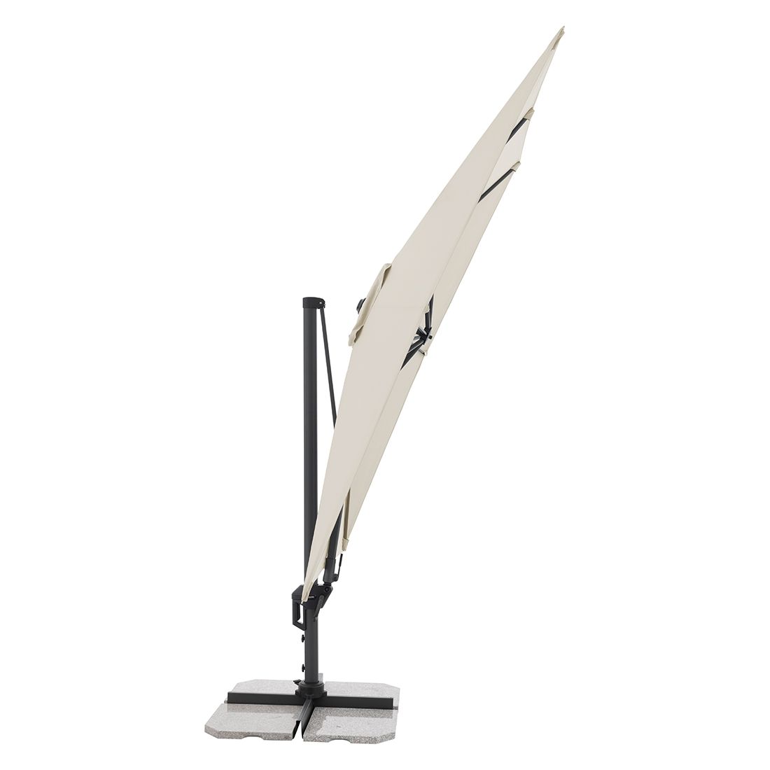 Doppler Active Green Edition Ampelschirm 310x210cm