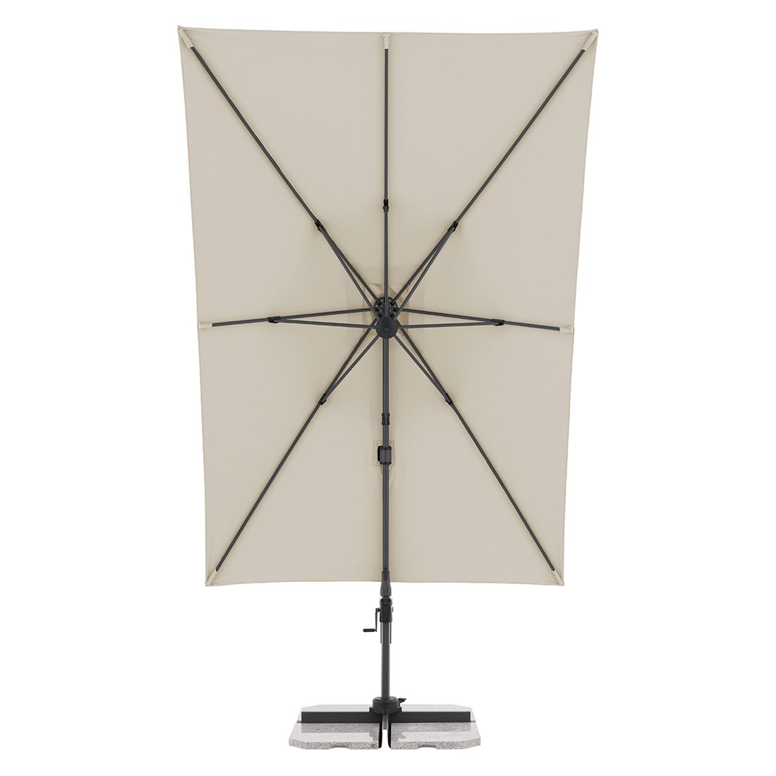 Doppler Active Green Edition Ampelschirm 310x210cm