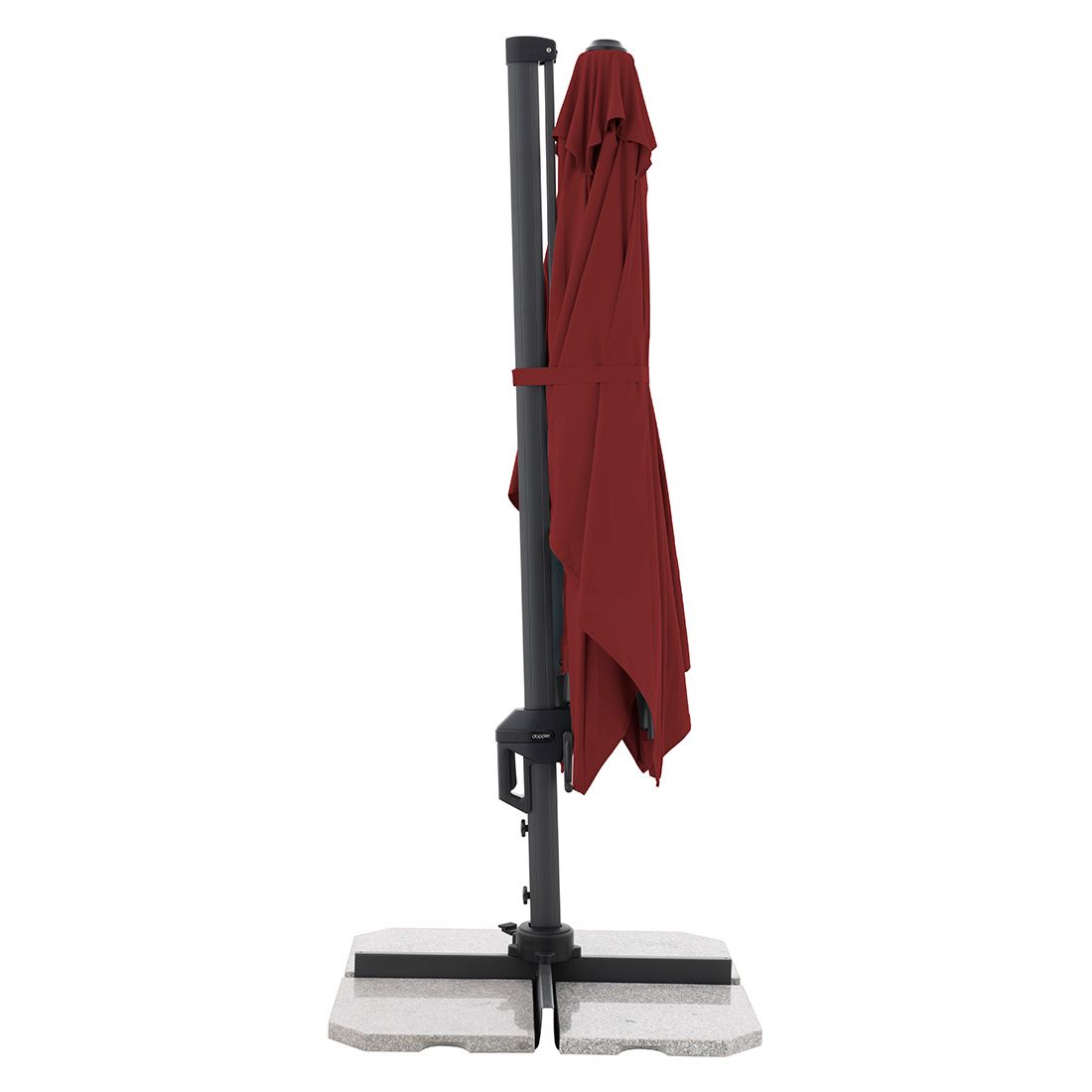 Doppler Active Green Edition Ampelschirm 310x210cm