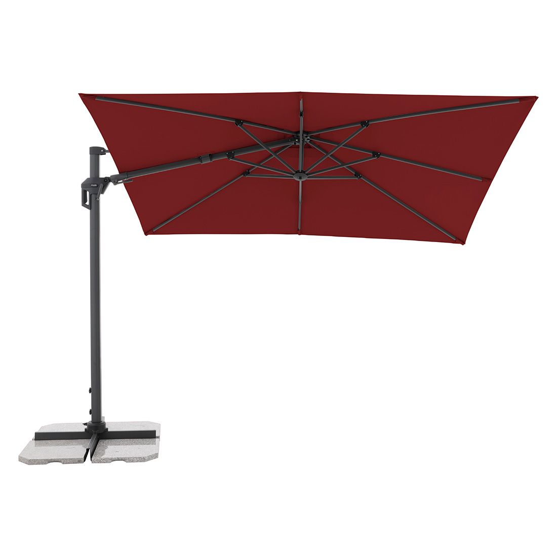 Doppler Active Green Edition Ampelschirm 310x210cm