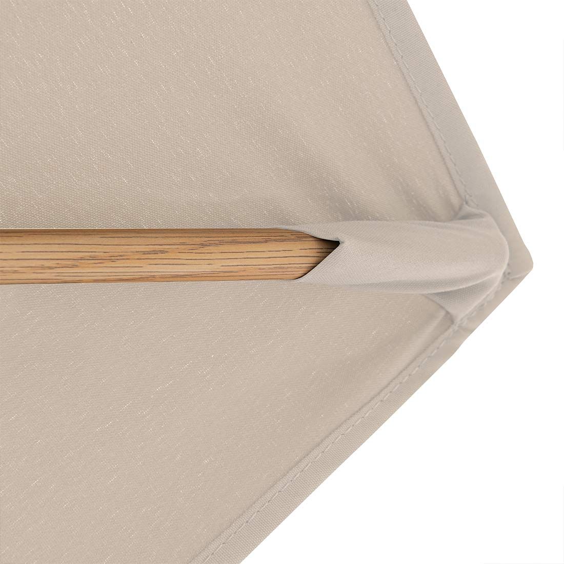 Doppler Alu-Wood Ultra Ampelschirm 300x220cm Holzoptik/Aluminium