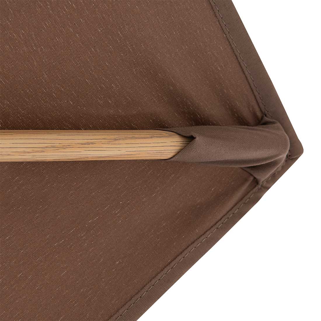 Doppler Alu-Wood Ultra Ampelschirm 300x220cm Holzoptik/Aluminium