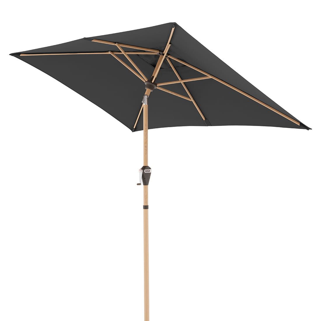 Doppler Alu-Wood Ultra Mittelstockschirm 210x140cm