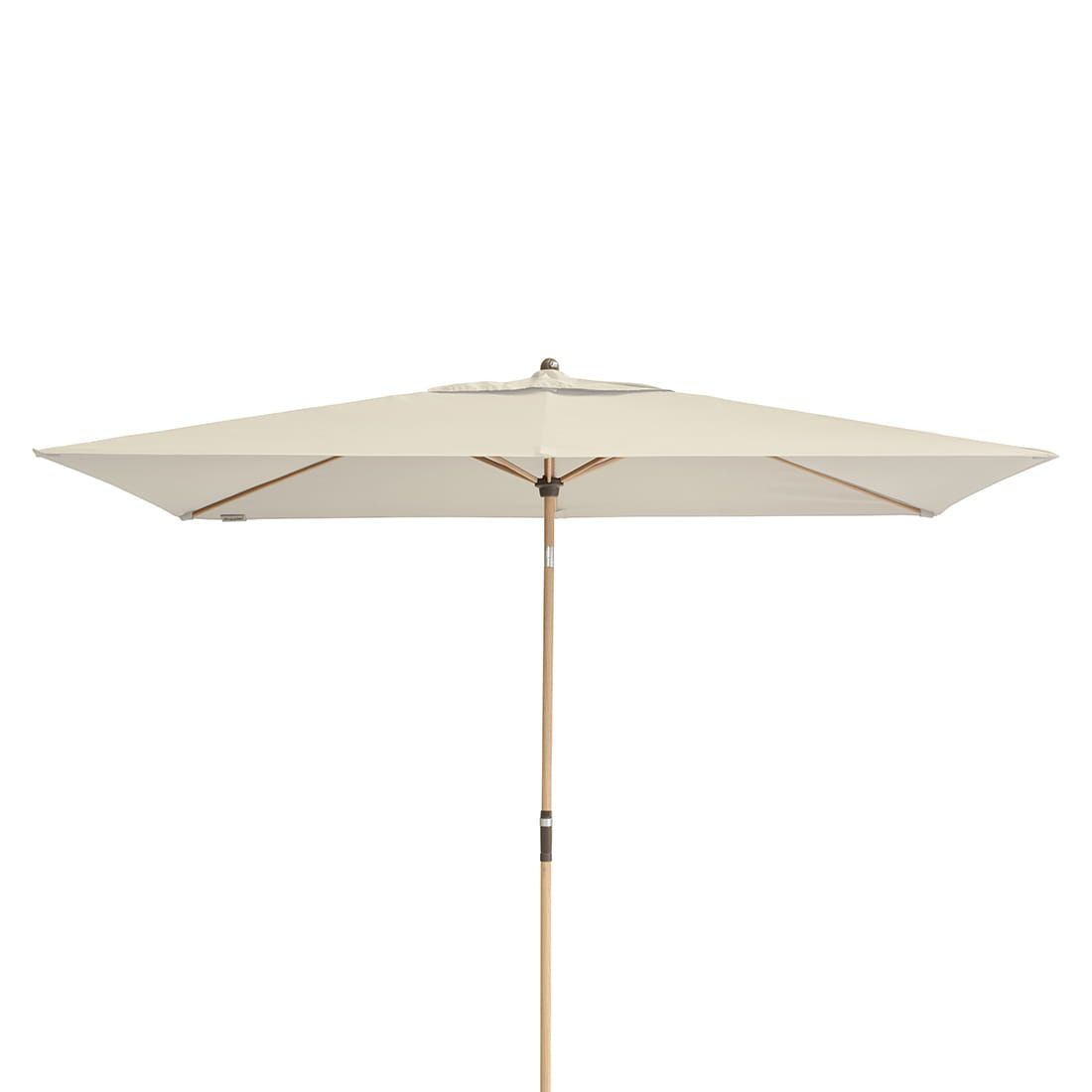 Doppler Alu-Wood Ultra Stockschirm 300x200cm Aluminium/Holzoptik