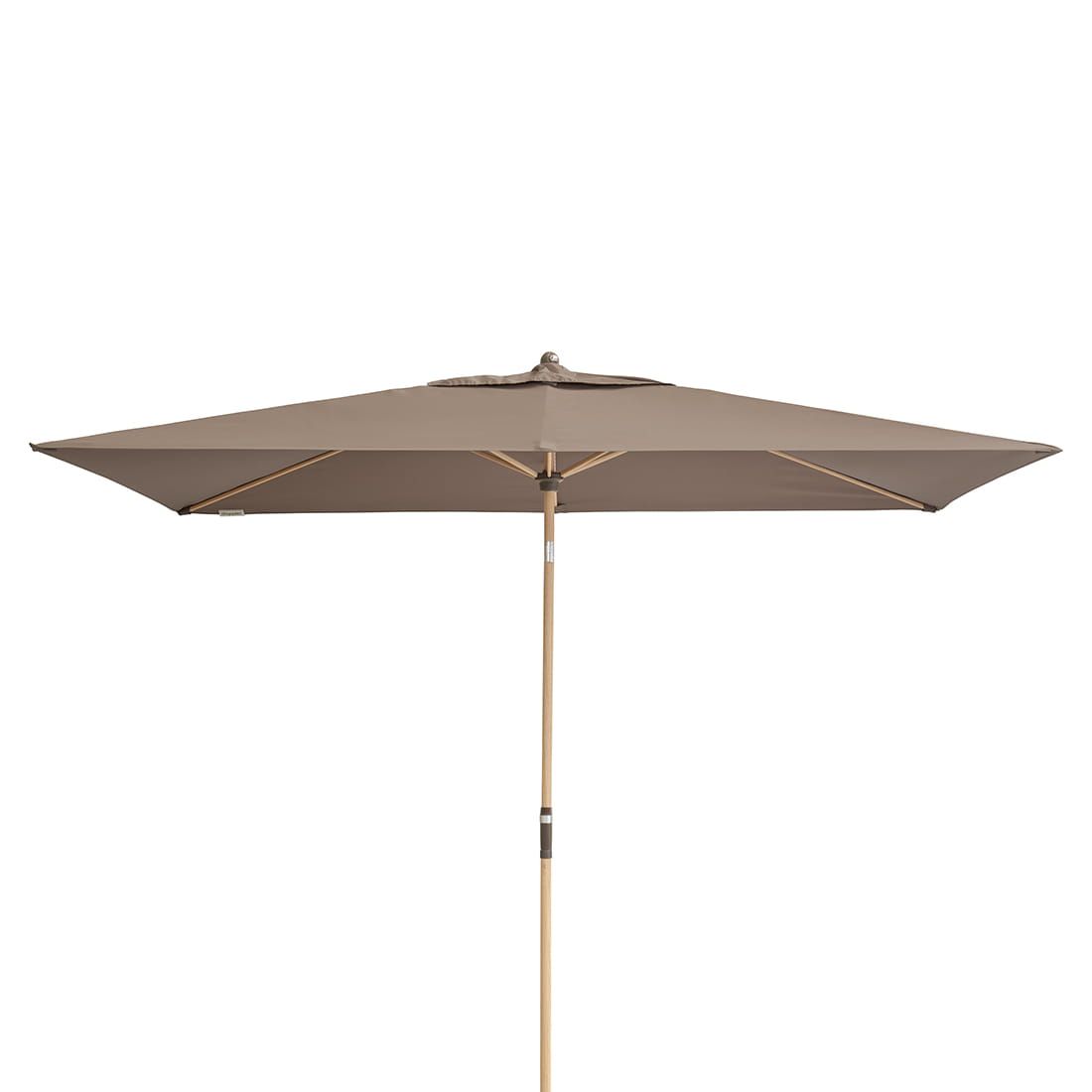 Doppler Alu-Wood Ultra Stockschirm 300x200cm Aluminium/Holzoptik