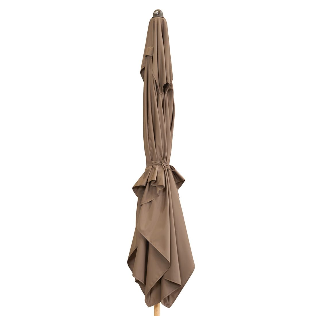 Doppler Alu-Wood Ultra Stockschirm 300x200cm Aluminium/Holzoptik