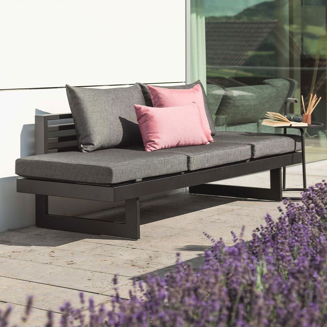 Stern New Holly Loungeset Aluminium/Kunstfaser