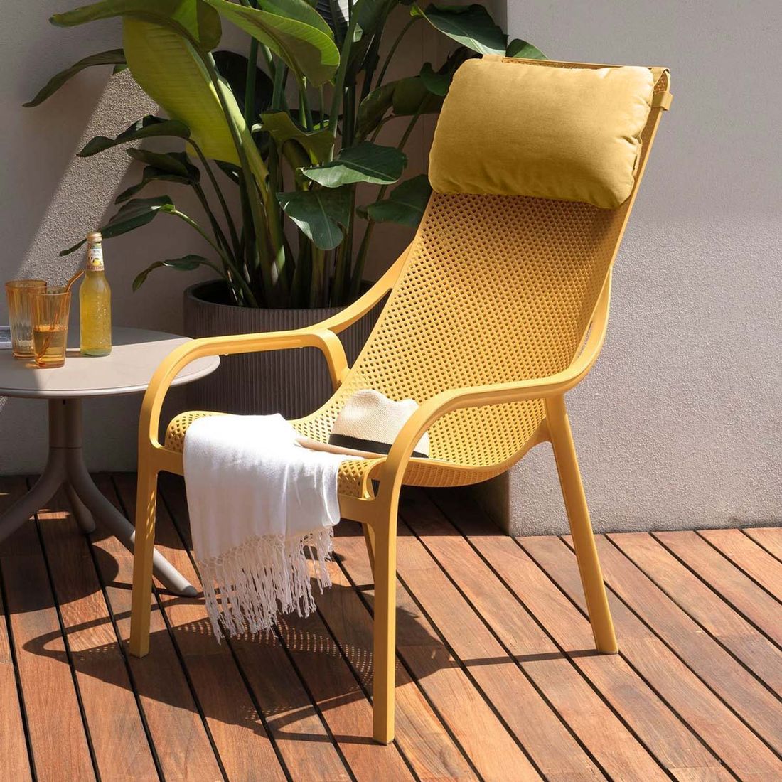 Nardi Net Lounge Nackenkissen 46,5x29cm Kunstfaser