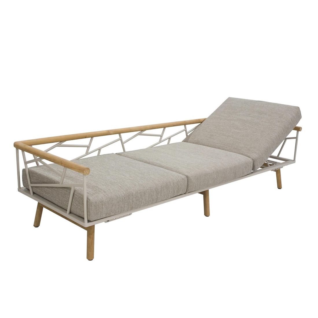 Zebra Solena Ecklounge Edelstahl/Teak/Sunproof