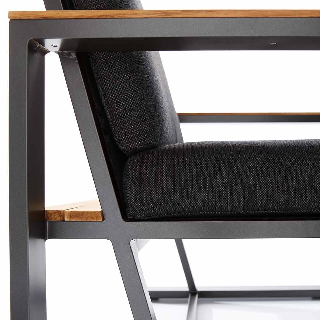 Sieger Havanna Dininglounge 9-teilig Aluminium/Sunproof