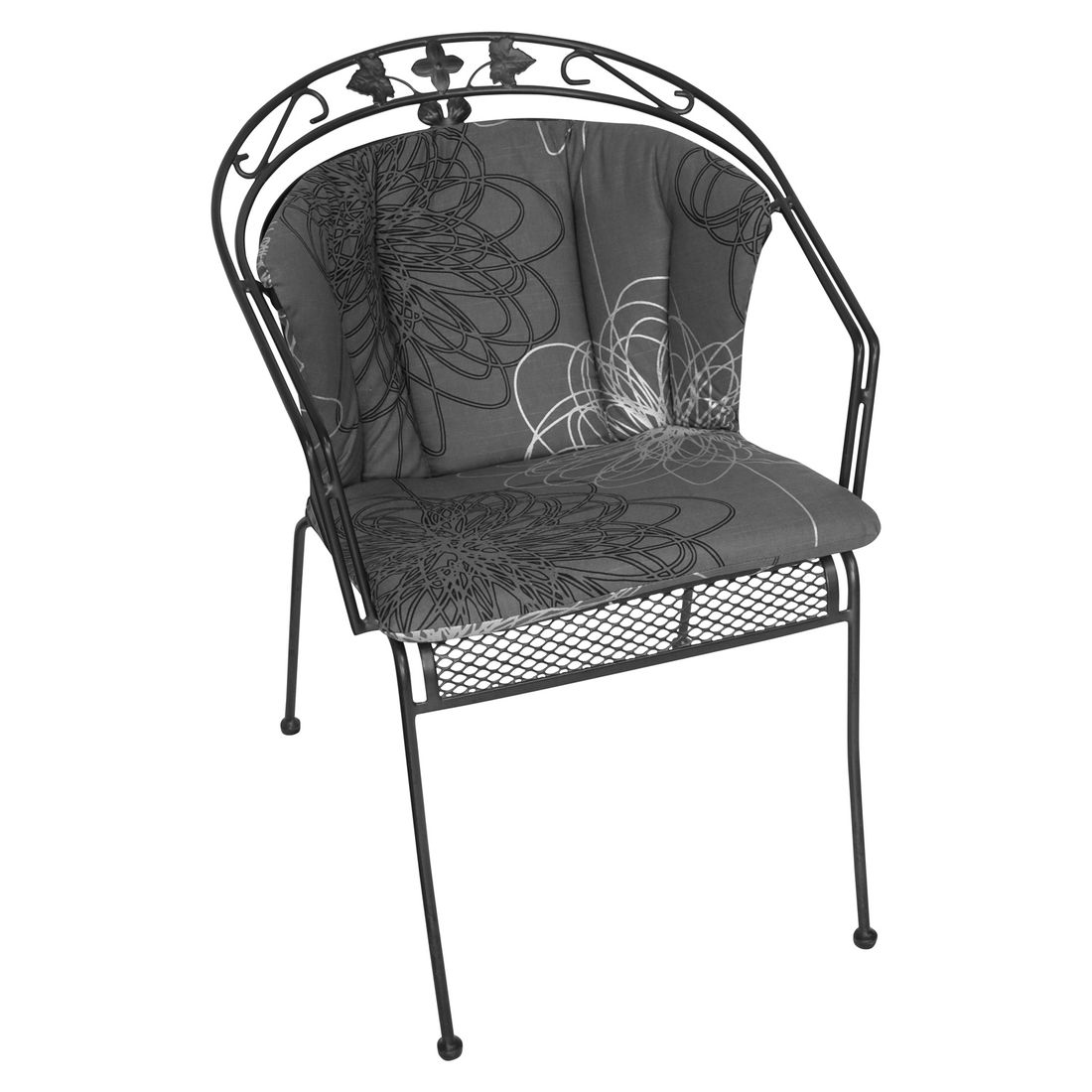 KETTtex Elegance Gartenstuhlauflage Niedriglehner 48,5x87,5cm Baumwolle