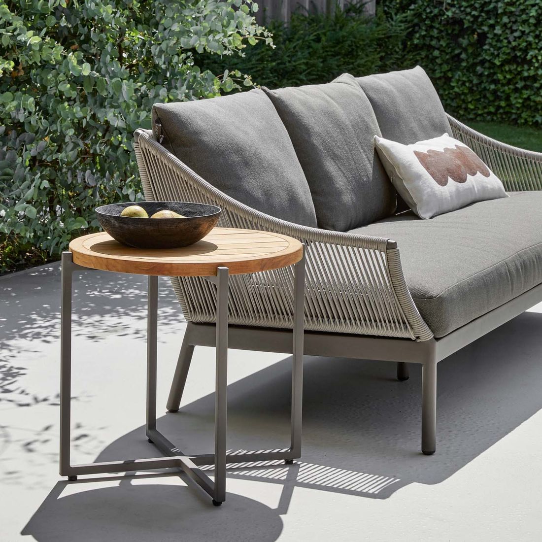 Apple Bee Bijou Gartensofa Aluminium/Rope/Bee Wett