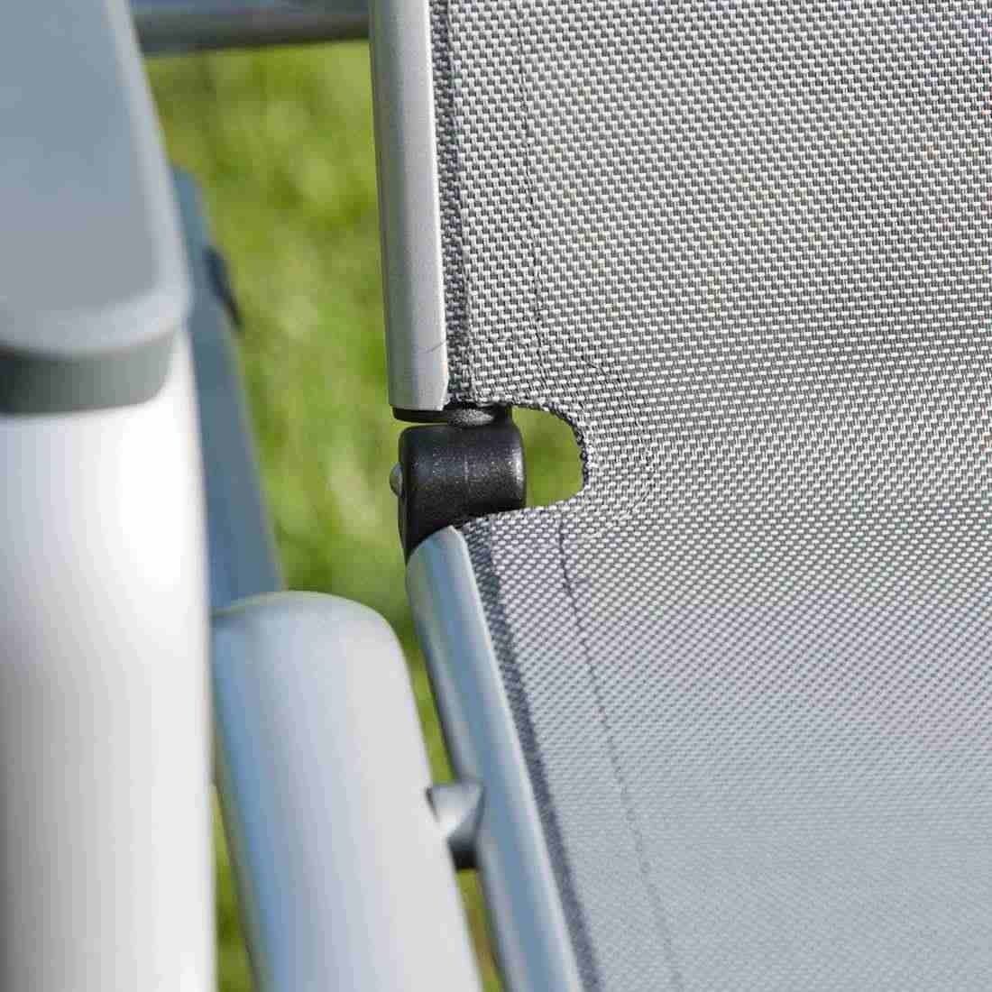 Kettler Cirrus Gartenliege Aluminium/Outdoorgewebe