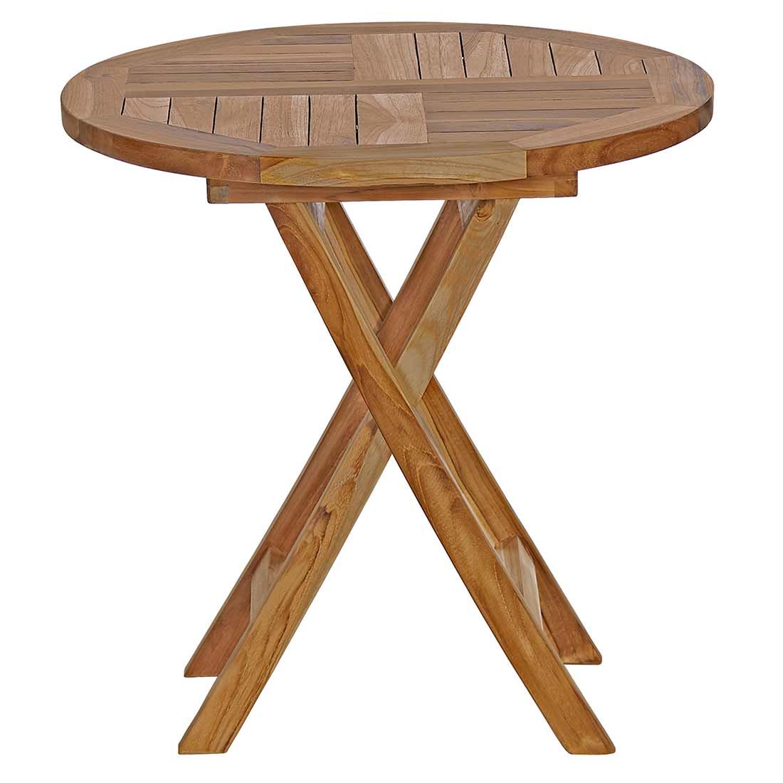 OUTLIV. Beistelltisch Ø50x50cm Teak