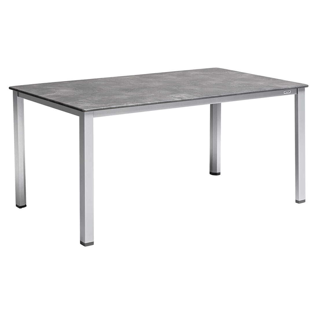 Kettler Basic Plus Padded Gartenmöbel-Set M  verstellbar (4 Plätze) Tisch 160x90cm