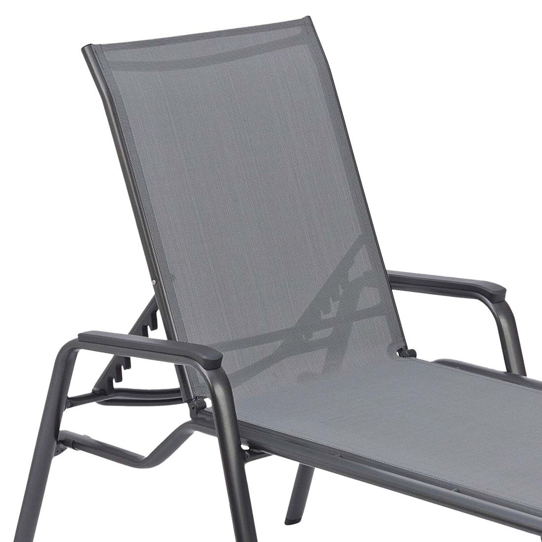 Kettler Cirrus Gartenliege Aluminium/Outdoorgewebe