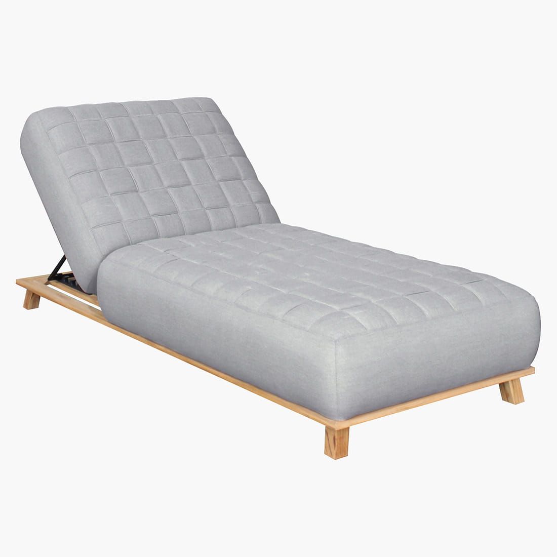 OUTLIV. Icon Gartenliege Teak/Sunbrella