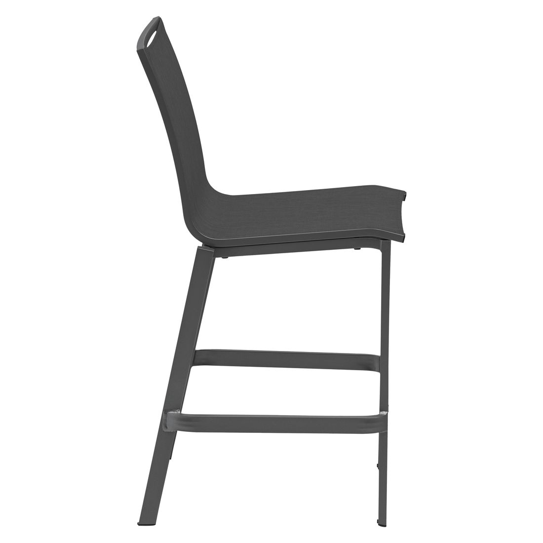 Kettler Rasmus Garten-Barstuhl Aluminium/Outdoorgewebe