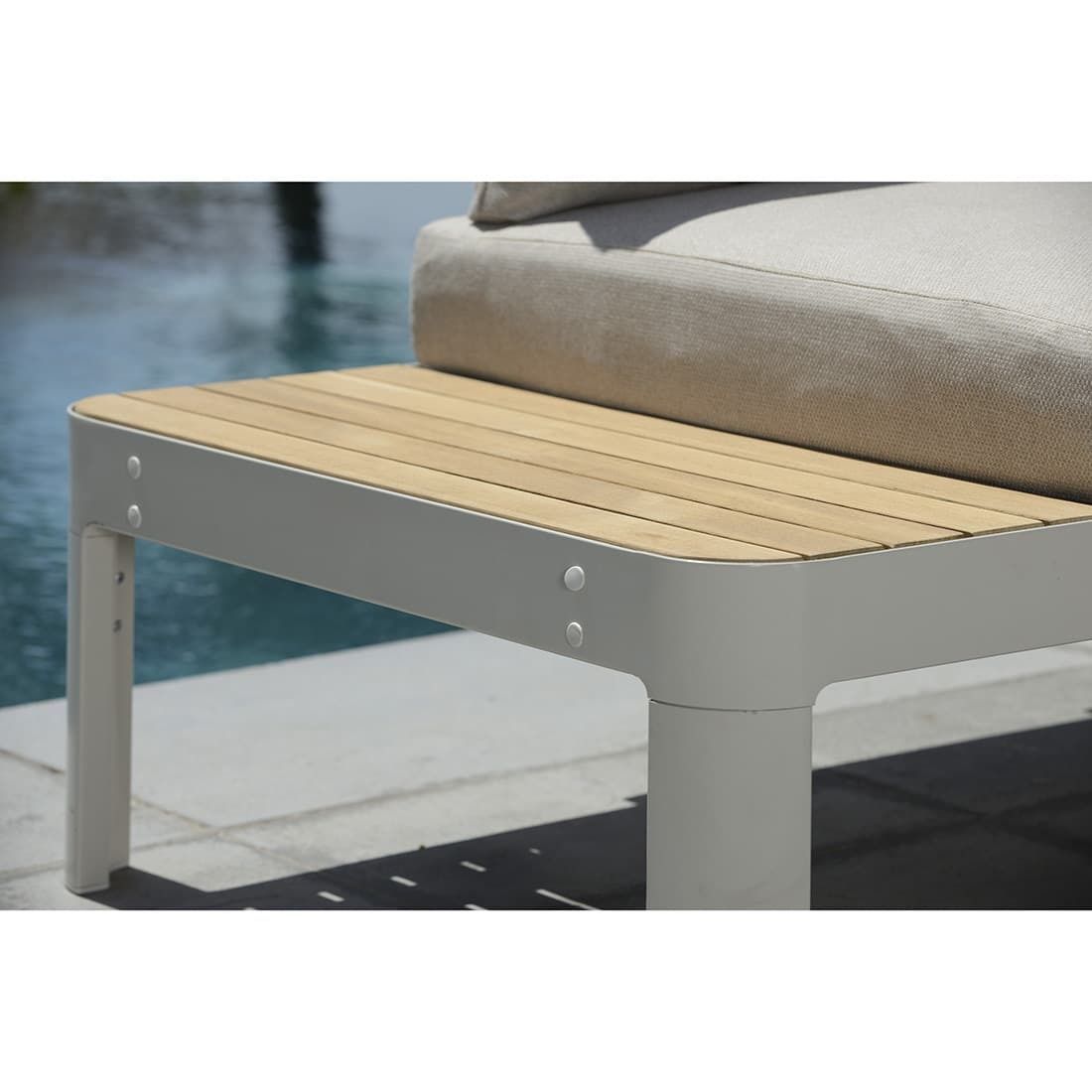 LifestyleGarden Portals Ecklounge inkl. Loungetisch Aluminium/Olefin