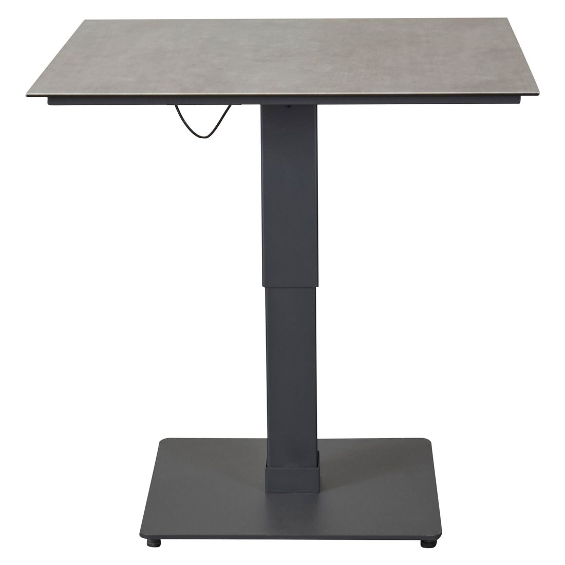 LC Garden Bondino Lifttisch Aluminium/Glaskeramik