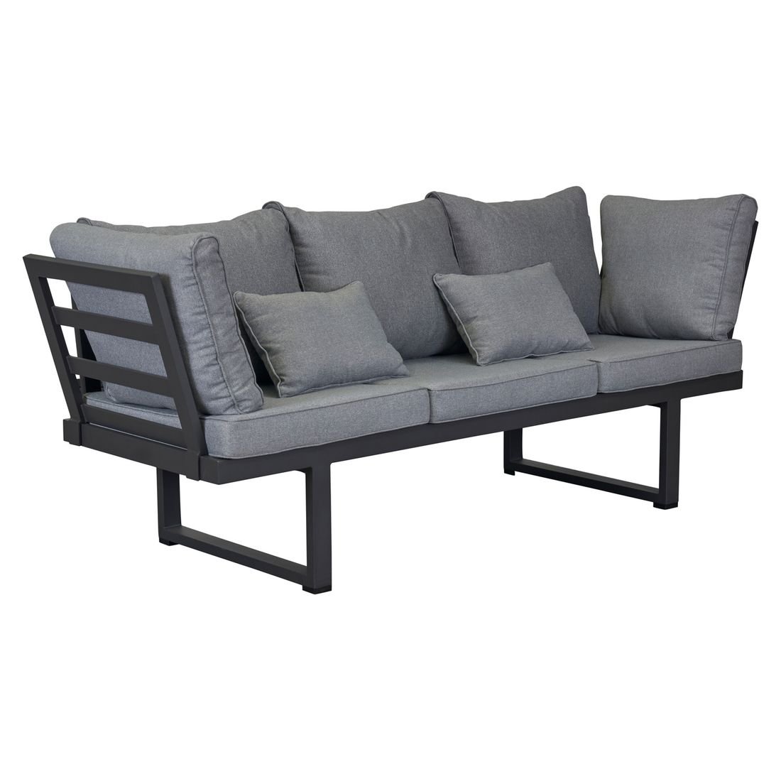 LC Garden Bondino Diningsofa Aluminium/Kunstfaser