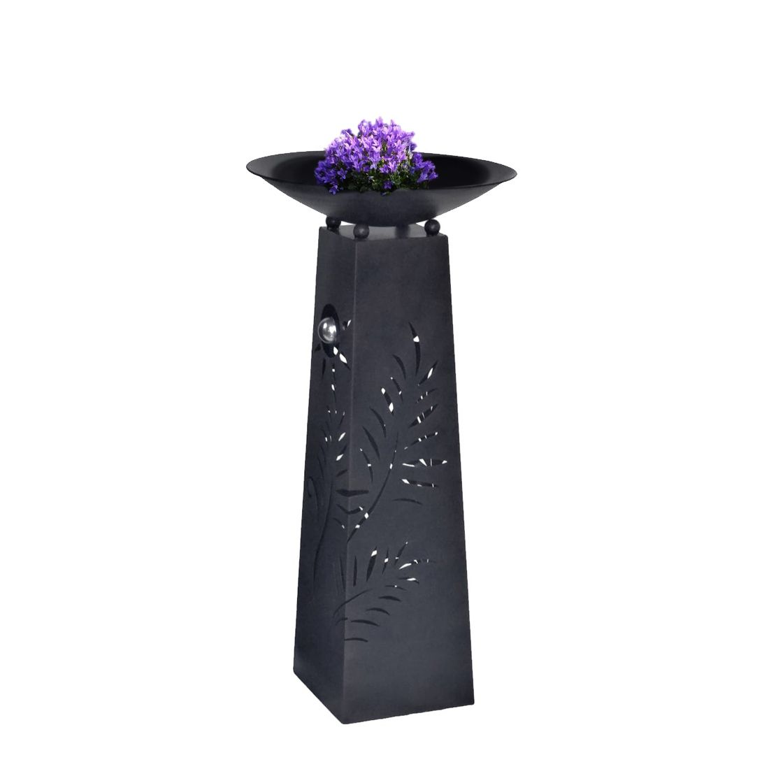 OUTLIV. Feuer-/Pflanzsäule 50x50x102cm Eisen