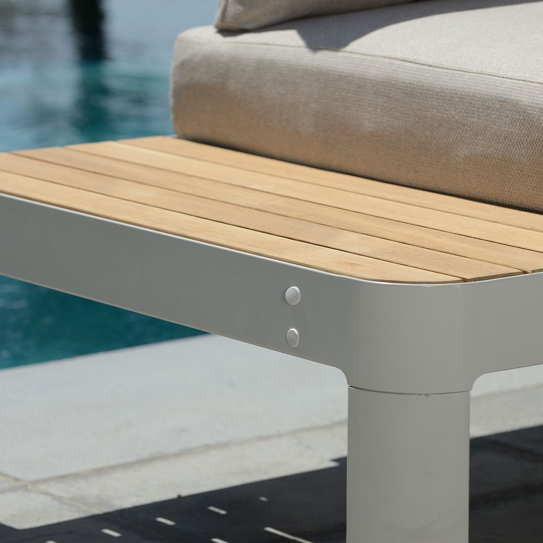 LifestyleGarden Portals Daybed Aluminium/Olefin