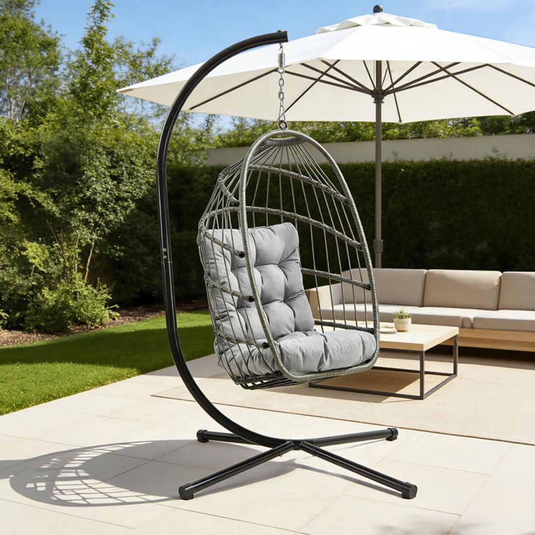 OUTLIV. Luna Swing Hängesessel Eisen/Rope/Spun Polyester