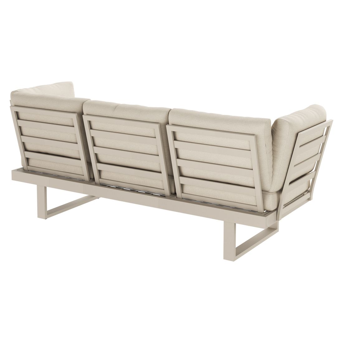OUTLIV. Atlanta Diningsofa Aluminium/Polyester