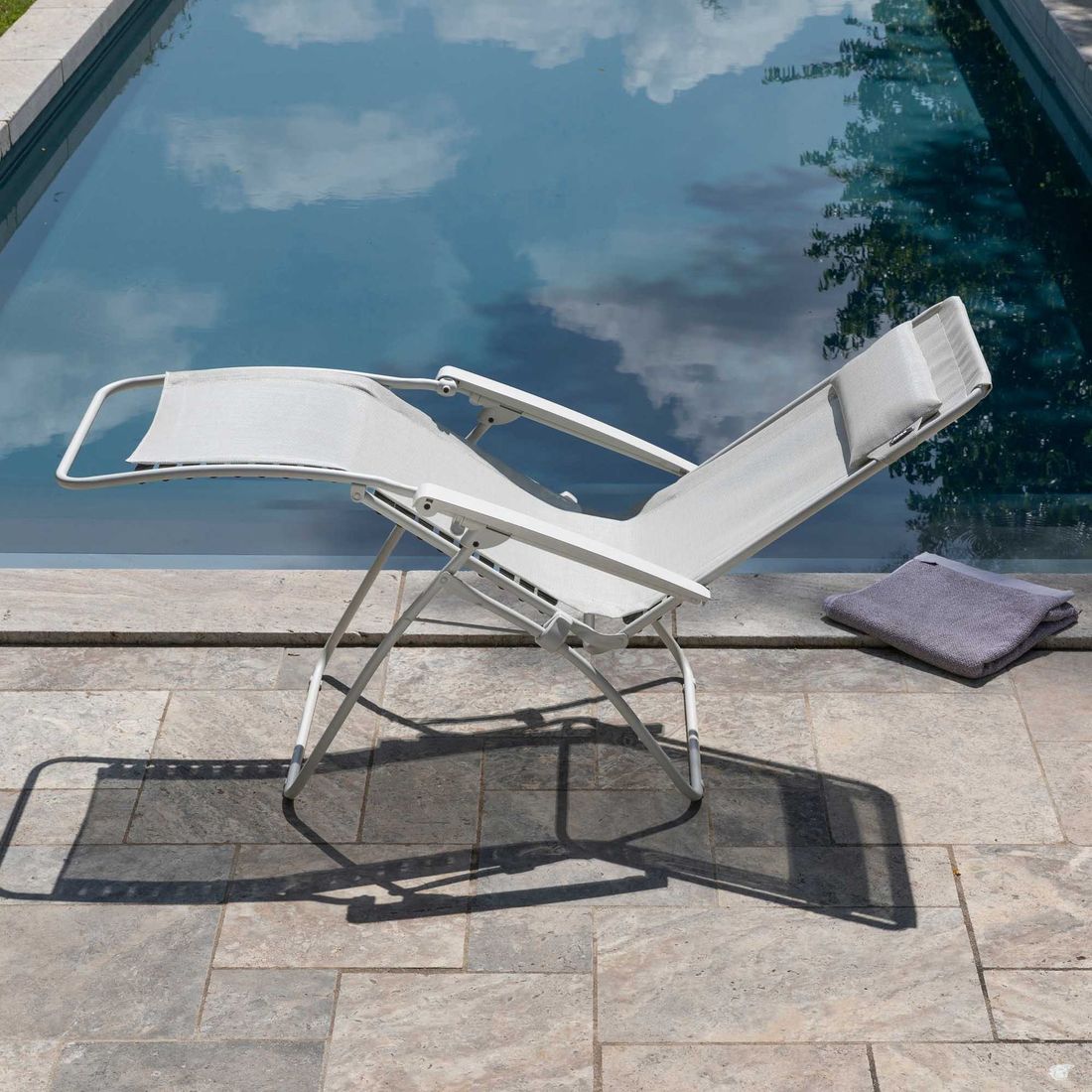 Lafuma R Clip Relaxliege Stahl/Batyline