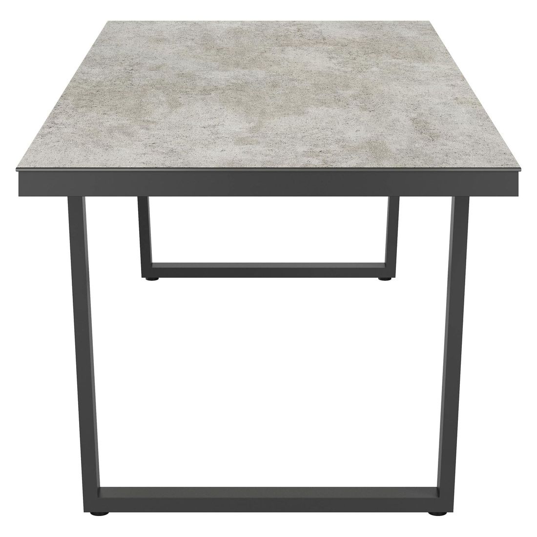 OUTLIV. Gartentisch 220x100cm Edelstahl/Dekton