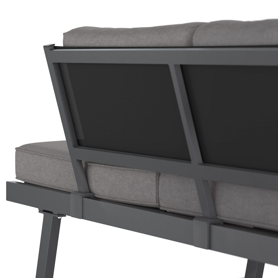 OUTLIV. Lucca Gartenloungesofa Aluminium/Polyester