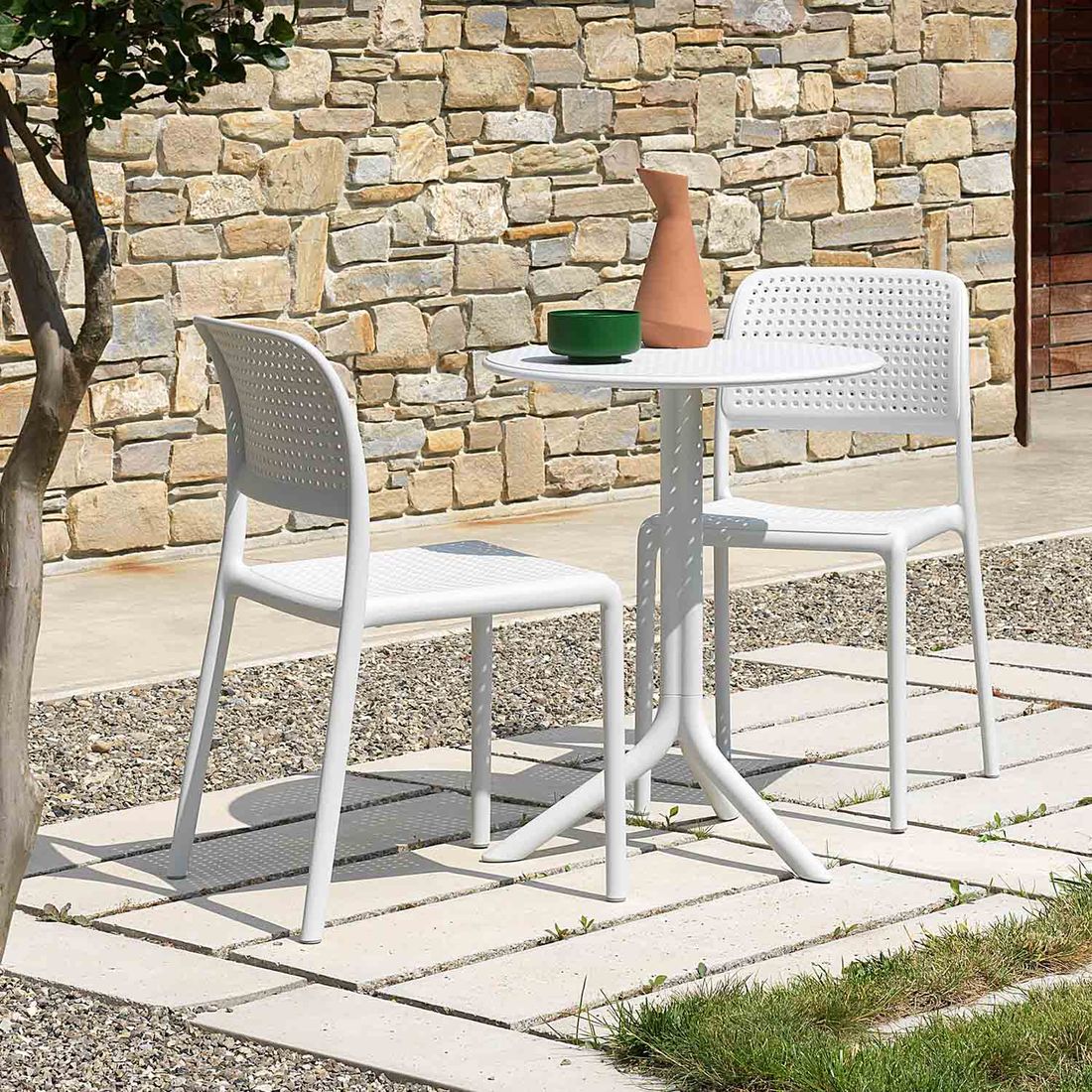 Nardi Step Gartentisch Ø60,5cm Kunststoff