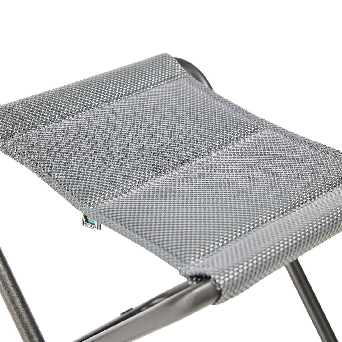 Kettler Slight Gartenhocker Aluminium/Outdoorgewebe