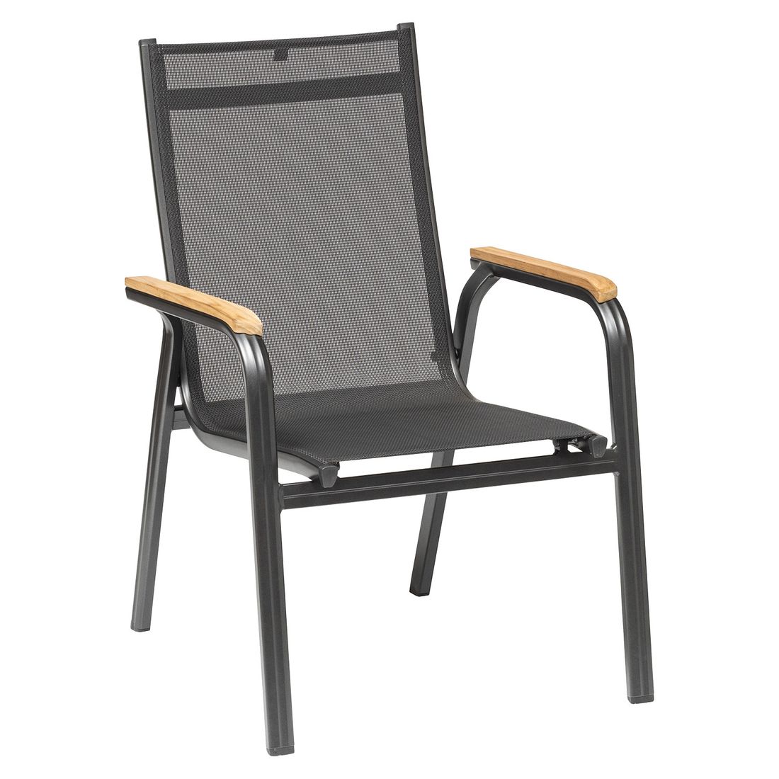 Kettler Granada Stapelsessel Aluminium/Outdoorgewebe