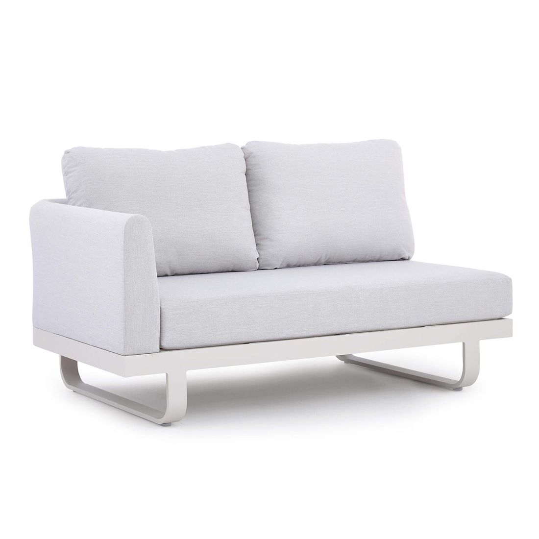 Best Fellow Ecklounge Aluminium/Kunstfaser