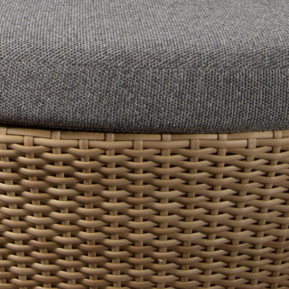 Cane-Line Ocean Sonneninsel Alu/Rope/Polypropylen