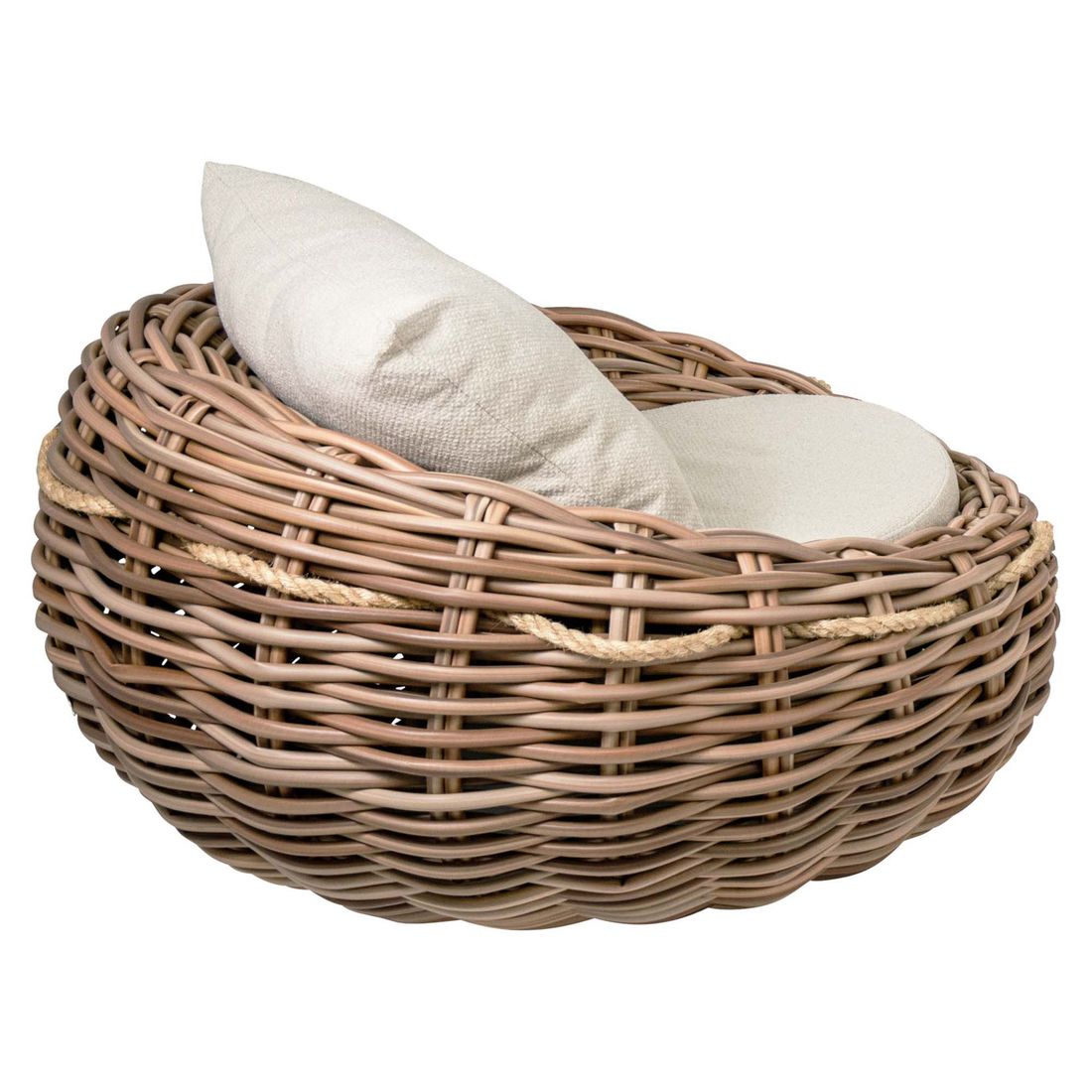 Apple Bee Cocoon Loungesessel Polyrattan/Bee Wett