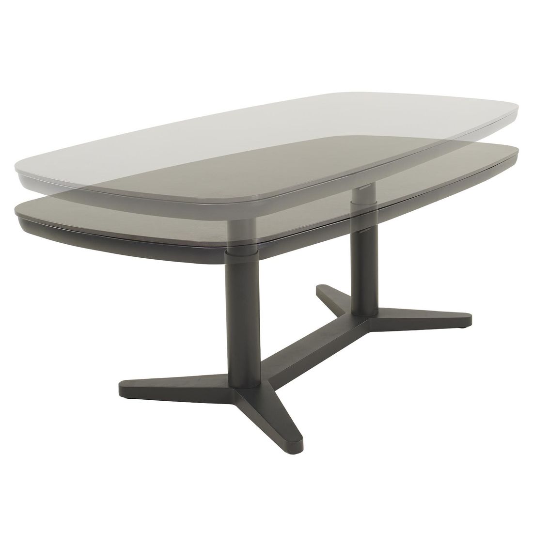OUTLIV. Valencia Lifttisch 180x90cm Aluminium/Sinterstone