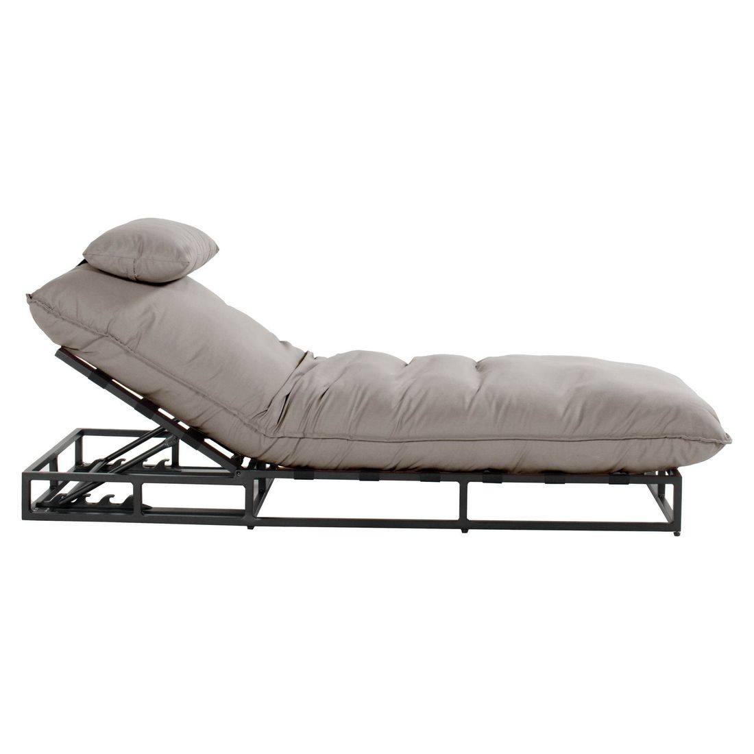 Schöner Wohnen Lunen Gartenliege verstellbar Aluminium/Sunbrella