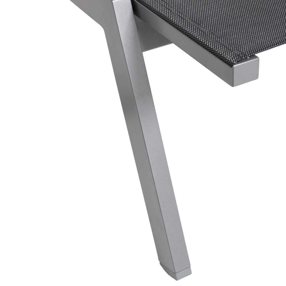 Stern Allround Gartenliege verstellbar Aluminium/Textilene