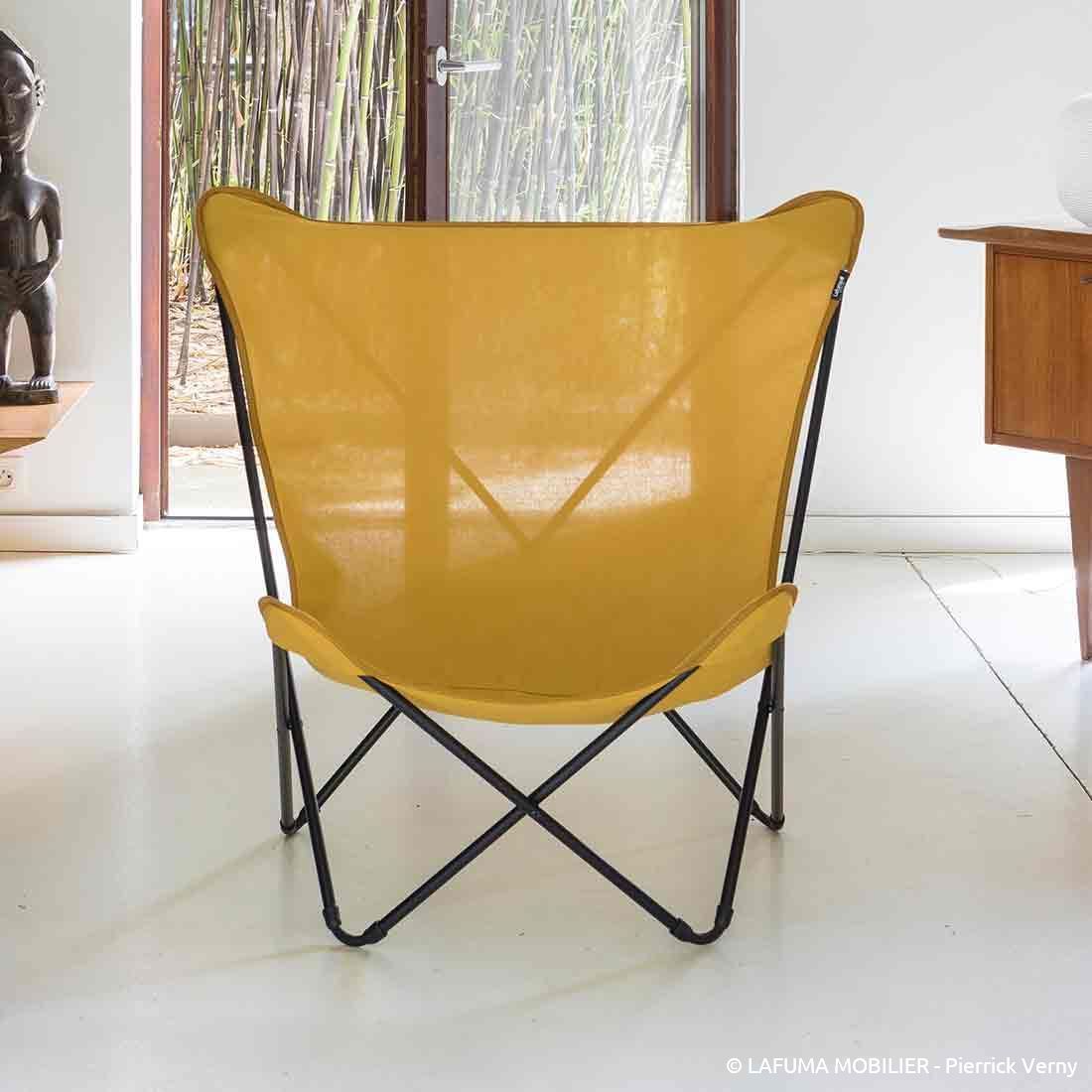 Lafuma Pop Up XL Liegestuhl Stahl/Airlon