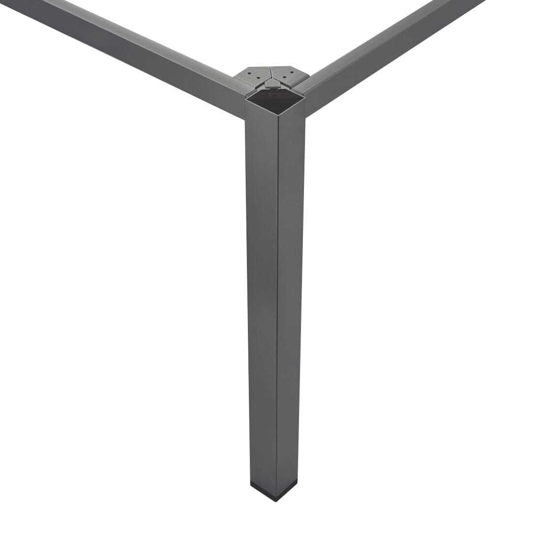 Kettler Cubic Gartentisch 220x95cm Aluminium/HPL