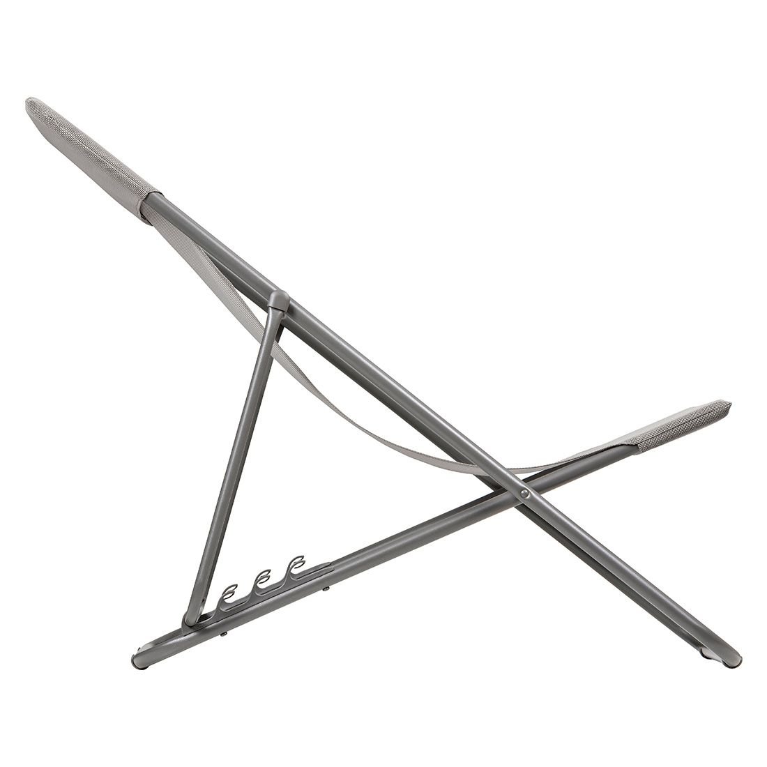 Lafuma Maxi Transat Liegestuhl Stahl/Batyline