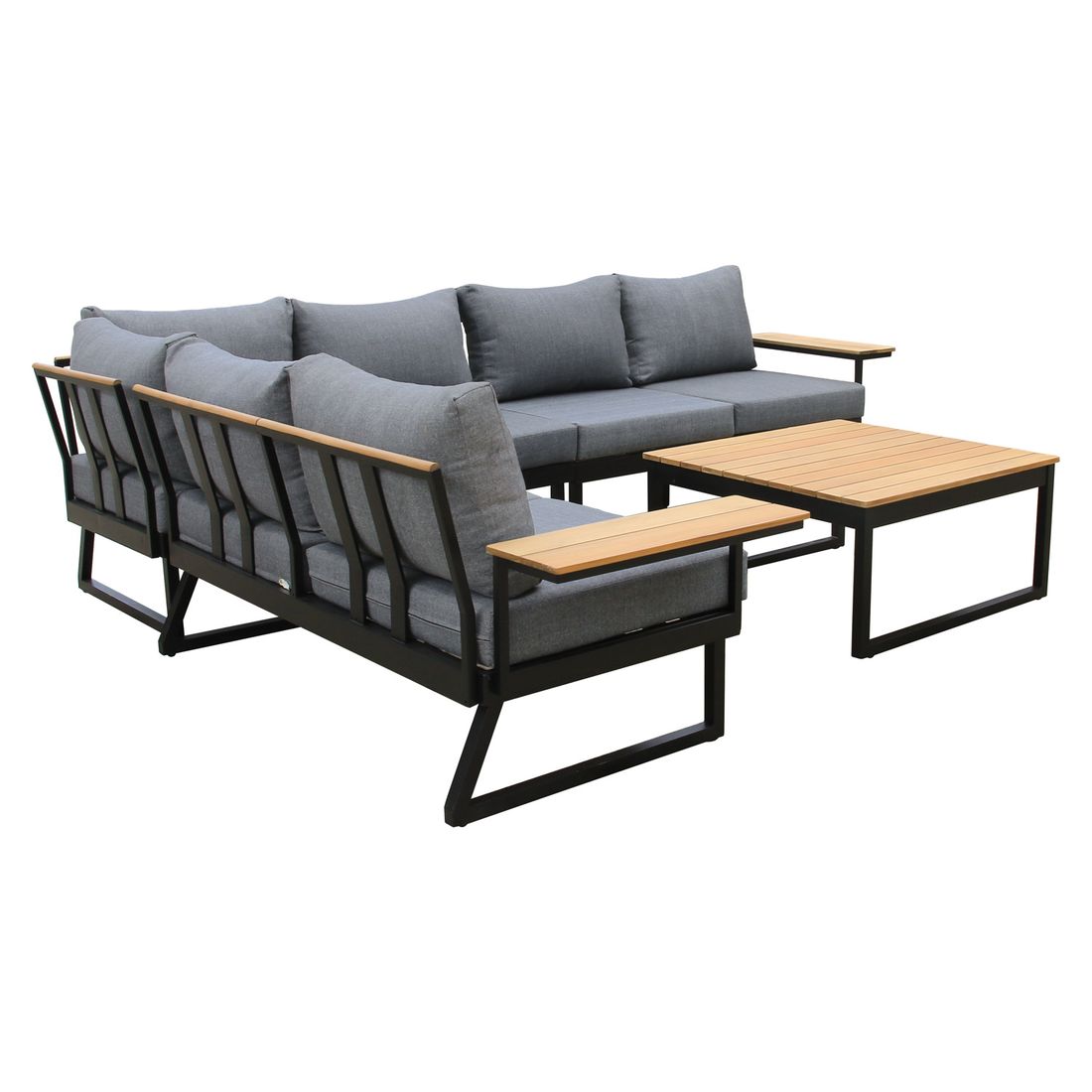 OUTLIV. Nelly Ecklounge Aluminium/Spunpolyester