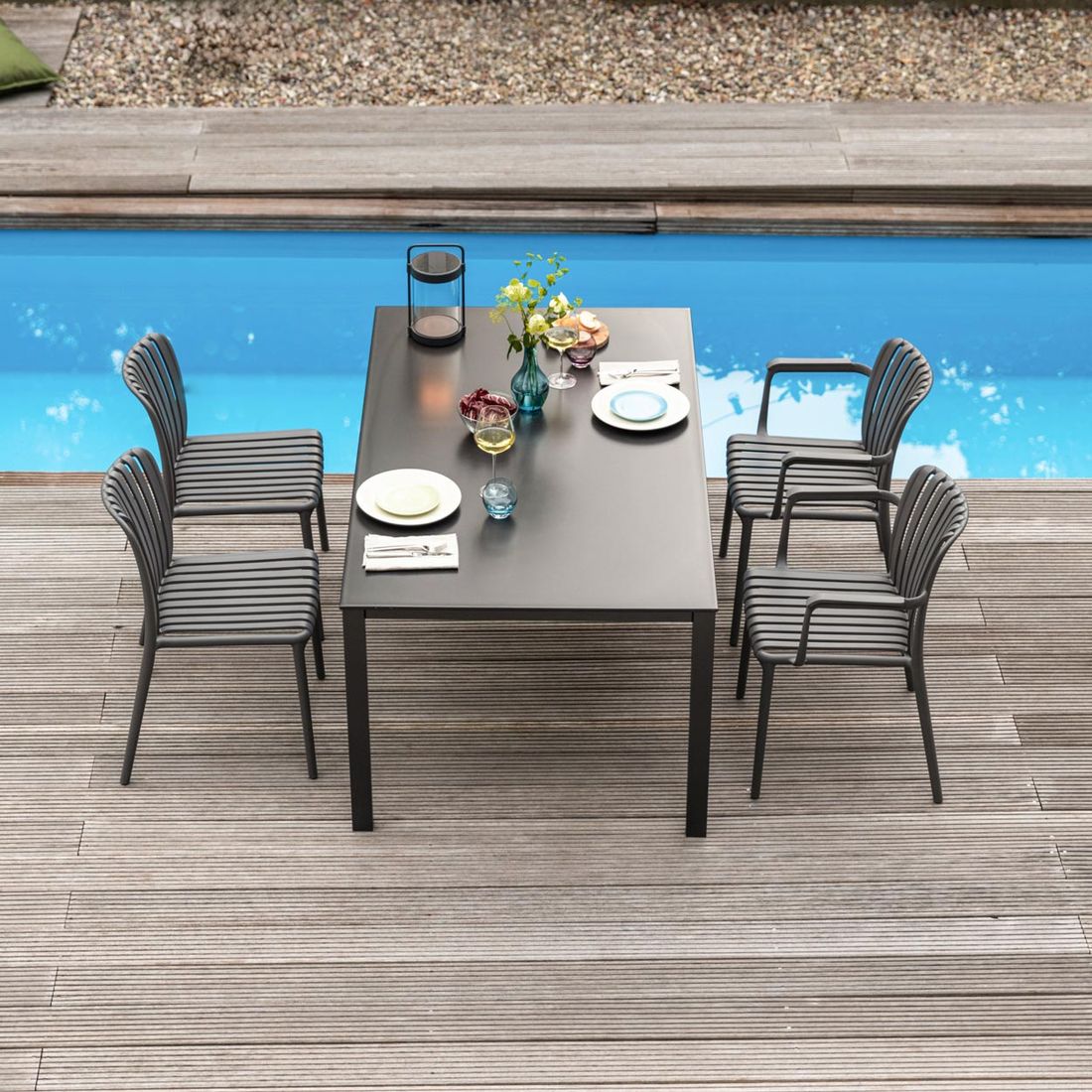 Kettler Lago Stapelstuhl Kunststoff
