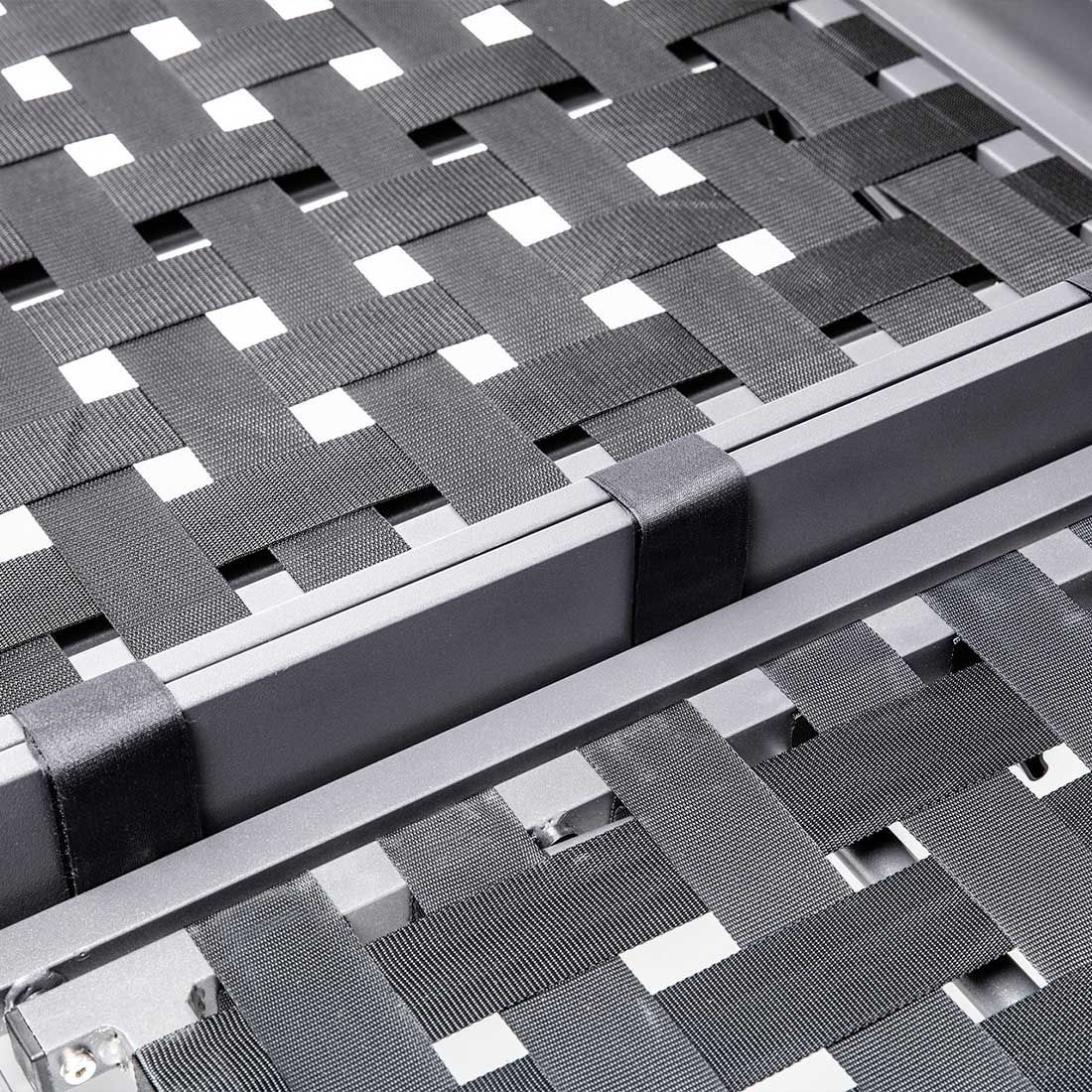 Kettler Comfort Mittelmodul Aluminium/Agora